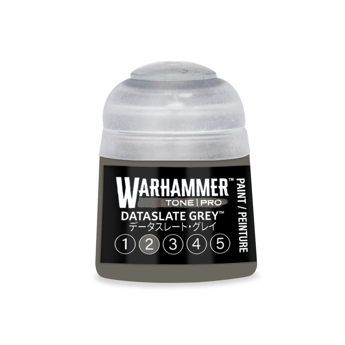 Warhammer Tone Pro Paint | Dataslate Grey 1 - 5 Bundle
