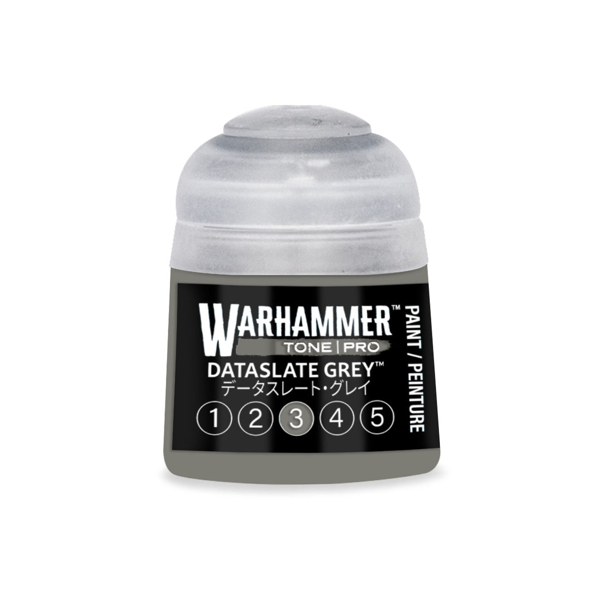 Warhammer Tone Pro Paint | Dataslate Grey 1 - 5 Bundle