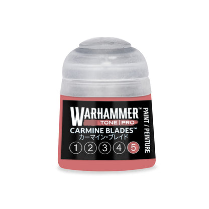 Warhammer Tone Pro Paint | Carmine Blades 1 - 5 Bundle