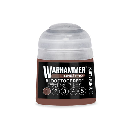 Warhammer Tone Pro Paint | Bloodtoof Red 1 - 5 Bundle