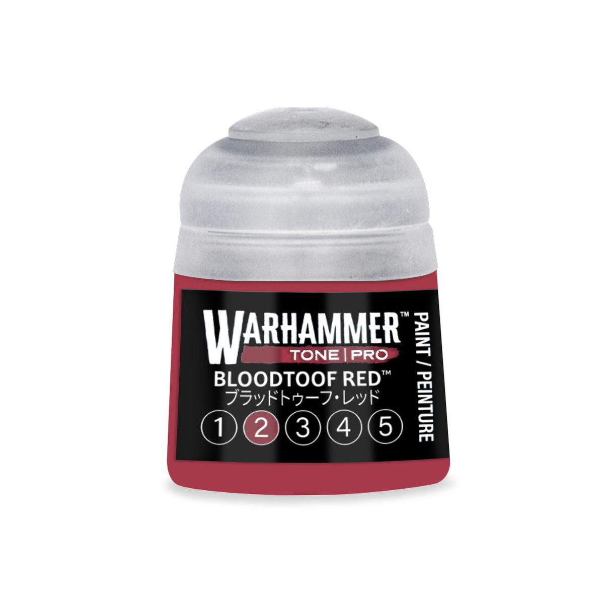 Warhammer Tone Pro Paint | Bloodtoof Red 1 - 5 Bundle