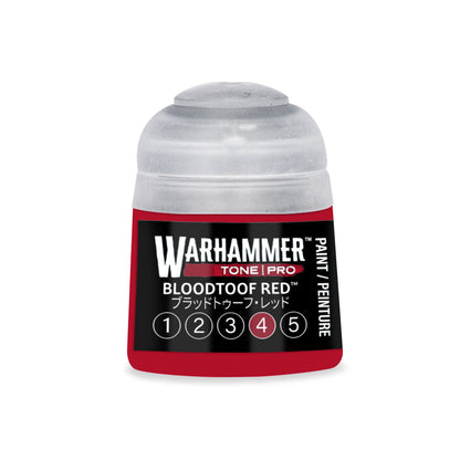 Warhammer Tone Pro Paint | Bloodtoof Red 1 - 5 Bundle
