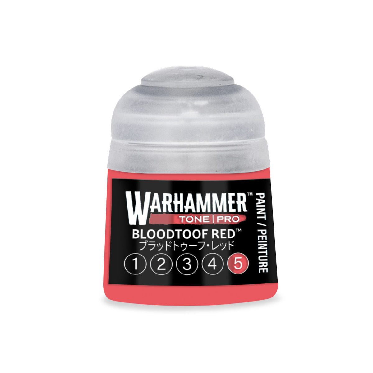 Warhammer Tone Pro Paint | Bloodtoof Red 1 - 5 Bundle