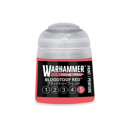 Warhammer Tone Pro Paint | Bloodtoof Red 1 - 5 Bundle