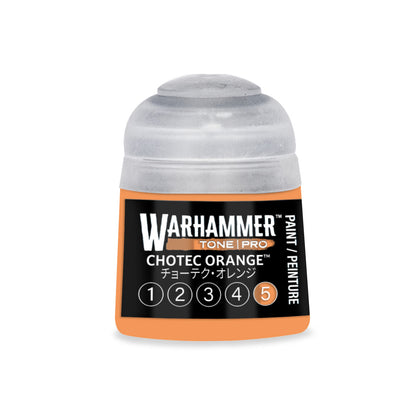 Warhammer Tone Pro Paint | Chotec Orange 1 - 5 Bundle