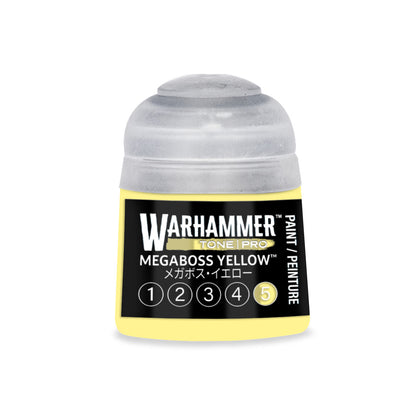 Warhammer Tone Pro Paint | Megaboss Yellow 1 - 5 Bundle