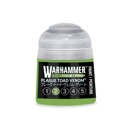 Warhammer Tone Pro Paint | Plaguetoad Venom 1 - 5 Bundle