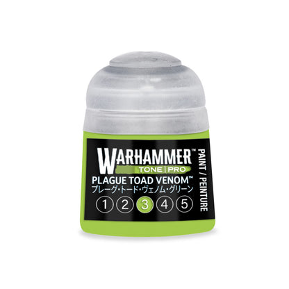 Warhammer Tone Pro Paint | Plaguetoad Venom 1 - 5 Bundle