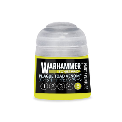Warhammer Tone Pro Paint | Plaguetoad Venom 1 - 5 Bundle