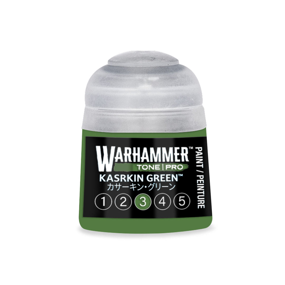 Warhammer Tone Pro Paint | Kasrkin Green 1 - 5 Bundle