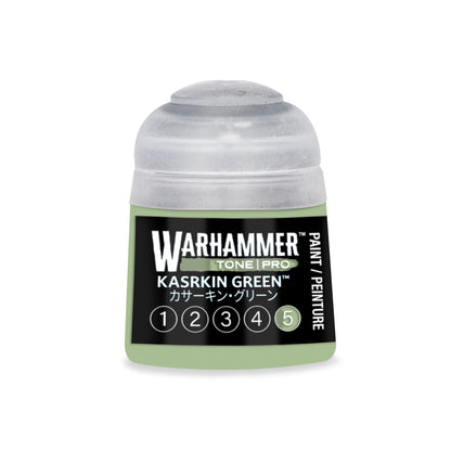 Warhammer Tone Pro Paint | Kasrkin Green 1 - 5 Bundle