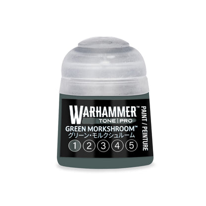 Warhammer Tone Pro Paint | Green Morkshrom 1 - 5 Bundle