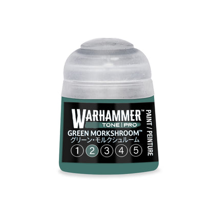 Warhammer Tone Pro Paint | Green Morkshrom 1 - 5 Bundle