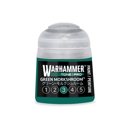 Warhammer Tone Pro Paint | Green Morkshrom 1 - 5 Bundle