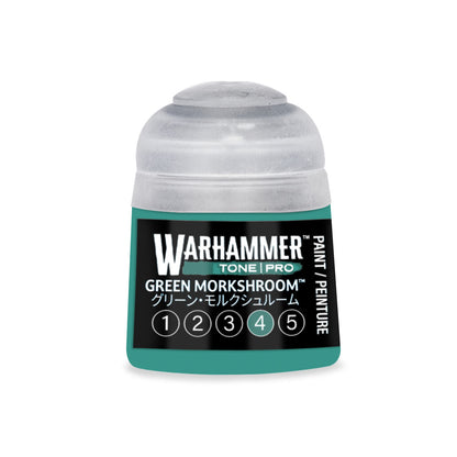 Warhammer Tone Pro Paint | Green Morkshrom 1 - 5 Bundle