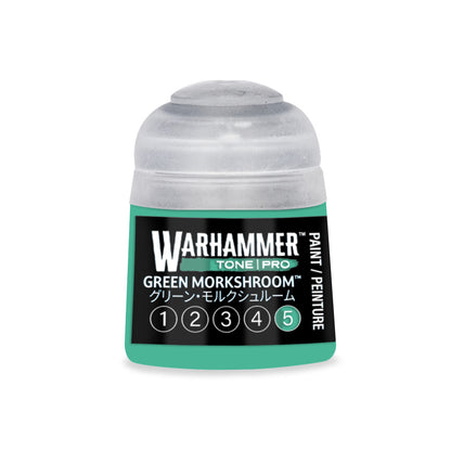 Warhammer Tone Pro Paint | Green Morkshrom 1 - 5 Bundle