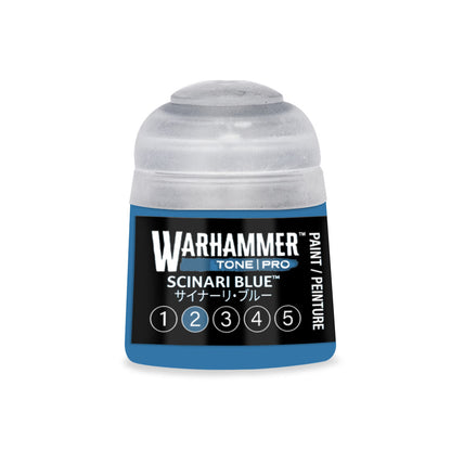 Warhammer Tone Pro Paint | Scinari Blue 1 - 5 Bundle