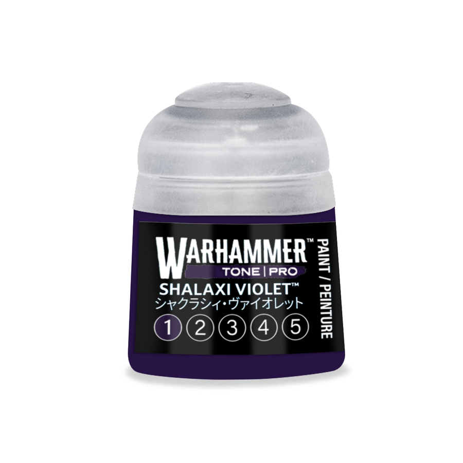 Warhammer Tone Pro Paint | Shalaxi Violet 1 - 5 Bundle