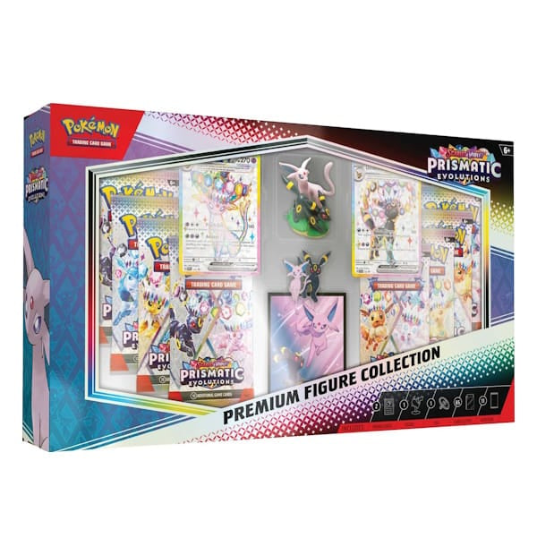 Pokemon TCG: Scarlet & Violet 8.5 Prismatic Evolutions - Premium Figure Collection