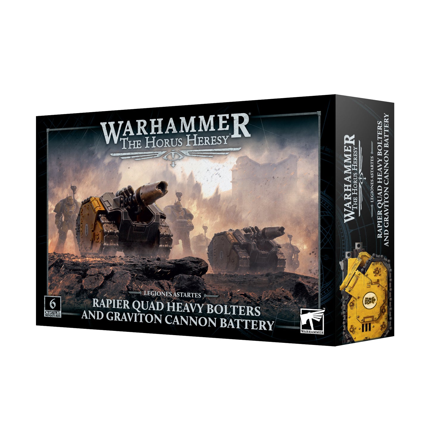 Horus Heresy: Legiones Astartes Rapier Quad Heavy Bolters and Graviton Gun Battery