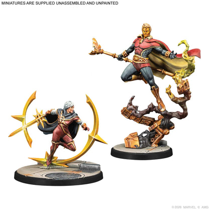 Marvel: Crisis Protocol Adam Warlock, Moondragon, Quasar Character Pack