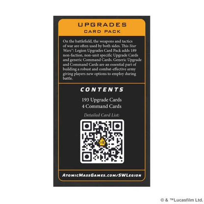 Star Wars: Legion - Upgrades Card Pack