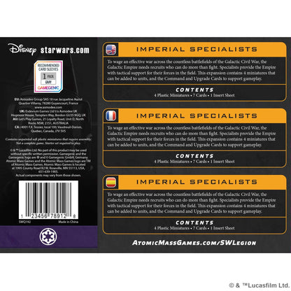 Star Wars: Legion - Imperial Specialists