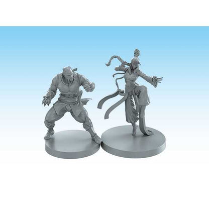 Sword & Sorcery: Special Hero Pack - Genryu / Shakiko (White/Black Monk)