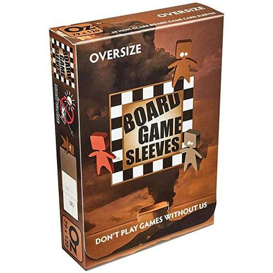 Board Game Sleeves Non Glare- Oversize (fits cards of 82x124mm)
