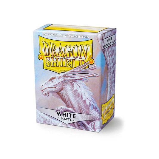 Dragon Shield Matte - White (100 ct. in box)