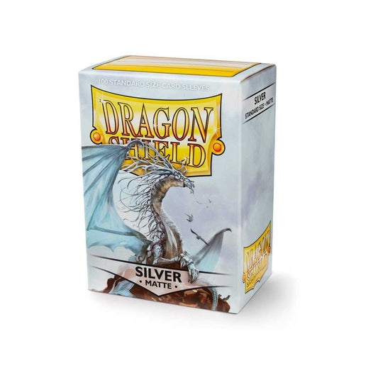Dragon Shield Matte- Silver (100)