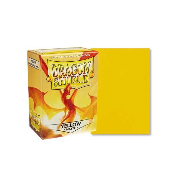 Dragon Shield Matte - Yellow (100 ct. in box)