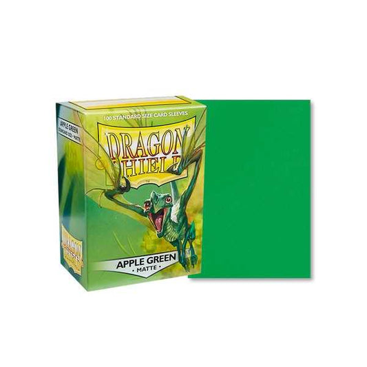 Dragon Shield Matte - Apple Green (100 ct. in box)