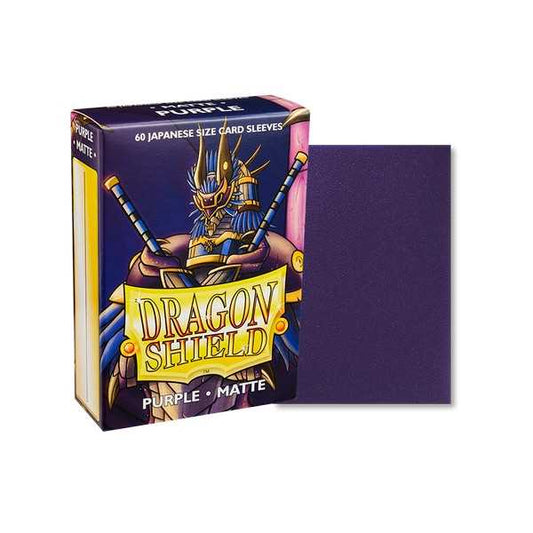 Dragon Shield Matte Japanese size - Purple (60 ct. In box)