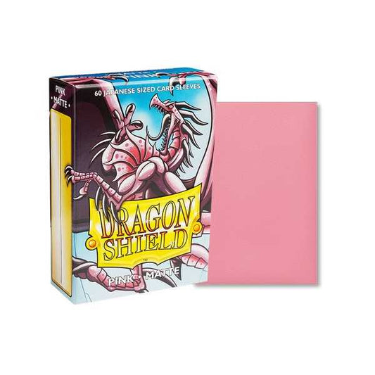Dragon Shield Matte Japanese size - Pink (60 ct. In box)