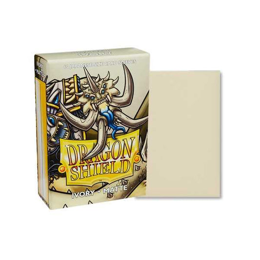 Dragon Shield Matte Japanese size  -Ivory (60 ct. In box)
