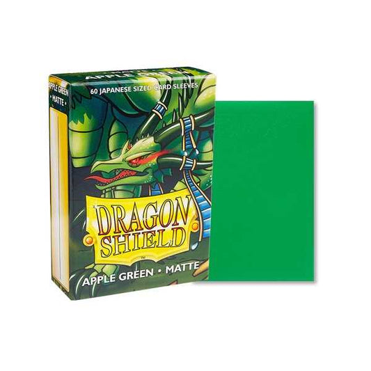Dragon Shield Matte Japanese size - Apple Green (60 ct. In box)