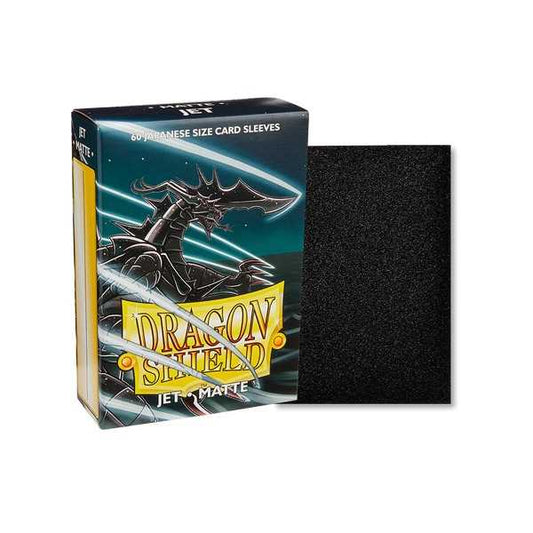 Dragon Shield Matte Japanese size -  Jet (60 ct. In box)