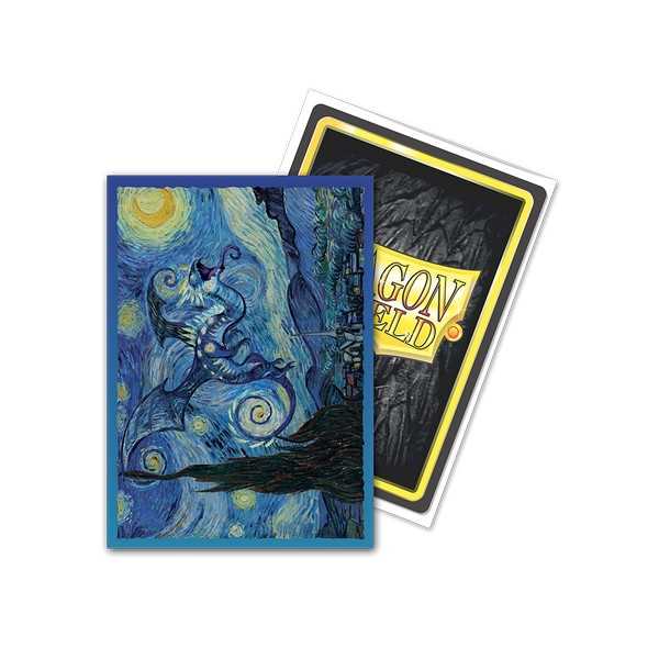 Dragon Shield Standard Size Brushed Art Sleeves - Starry Night (100)