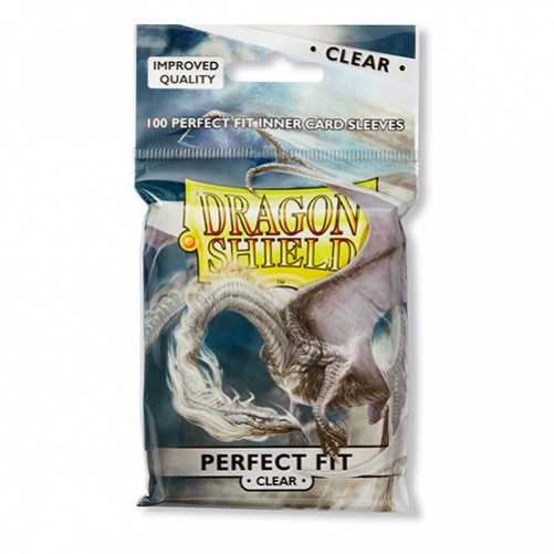 Dragon Shield Perfect Fit (Toploading) - Clear/Clear (100 ct. in bag)