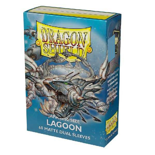 Dragon Shield Japanese Size Dual Matte - Lagoon (60 ct.)