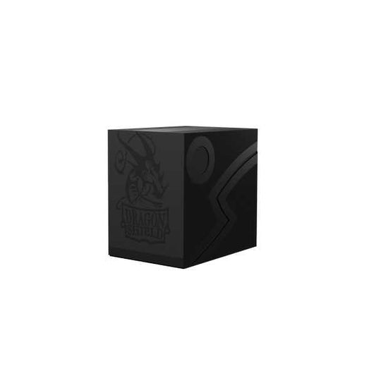 Dragon Shield Double Shell Box - Black/Black
