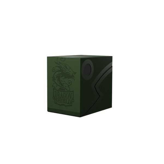 Dragon Shield Double Shell Box - Green/Black