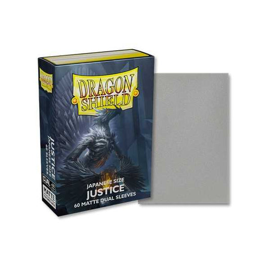 Dragon Shield Matte Dual Sleeves Japanese Size -Justice (60)