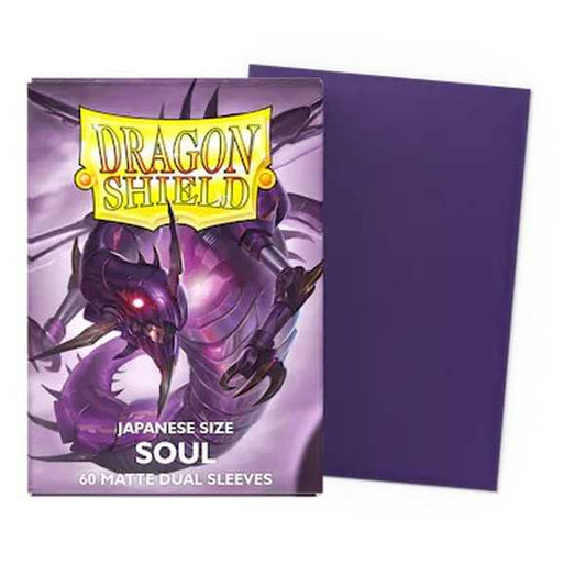 Dragon Shield Matte Dual Sleeves Japanese Size - Soul (60)