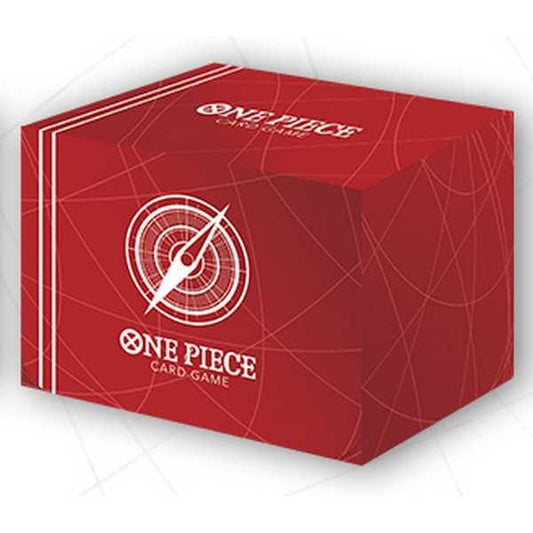 One Piece Card Game: Clear Card Case - Standard Red