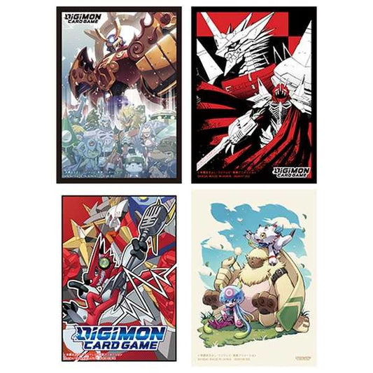 Digimon Card Game: Official Sleeve Version 3 (4 kinds assortment) 2022