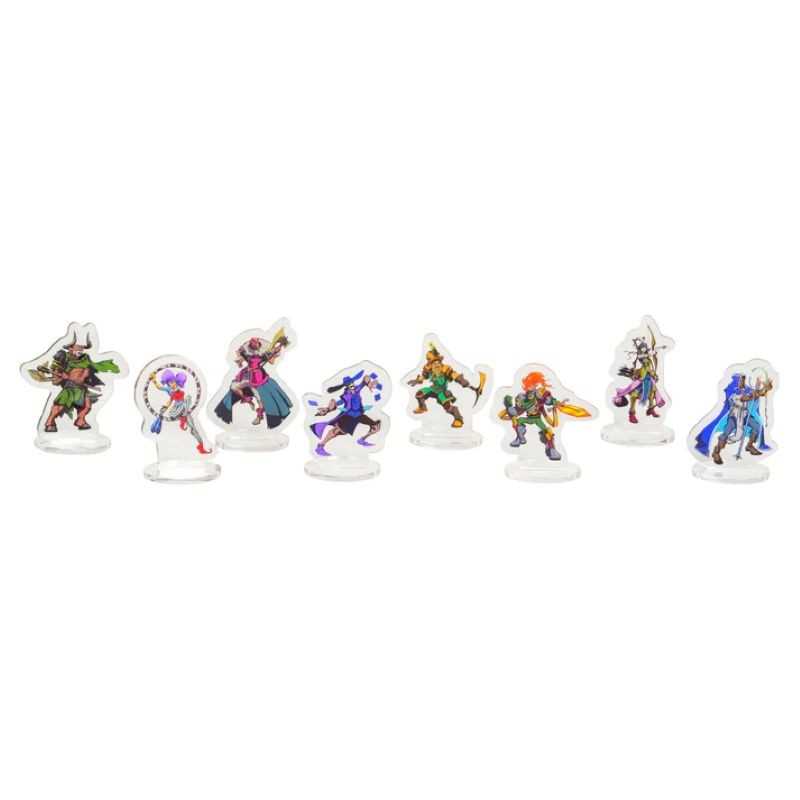 Shuffle Dungeons Acrylic Hero Tokens
