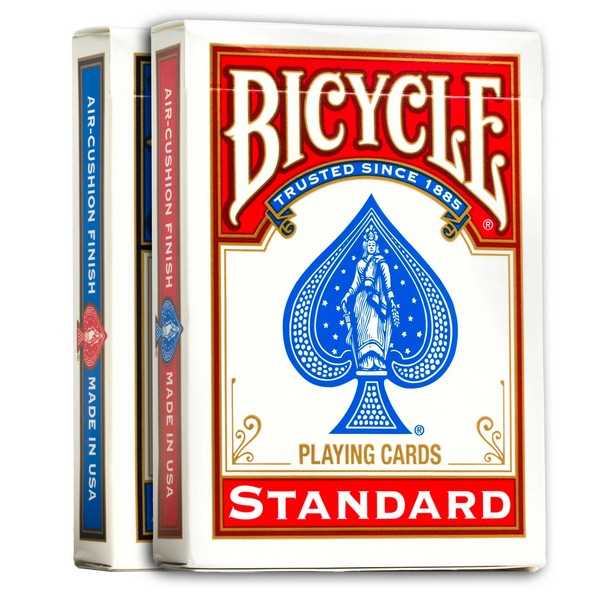 Bicycle Gold Standard Red & Blue