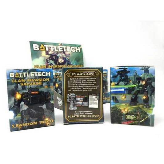 BattleTech Clan Invasion Salvage Blind Box